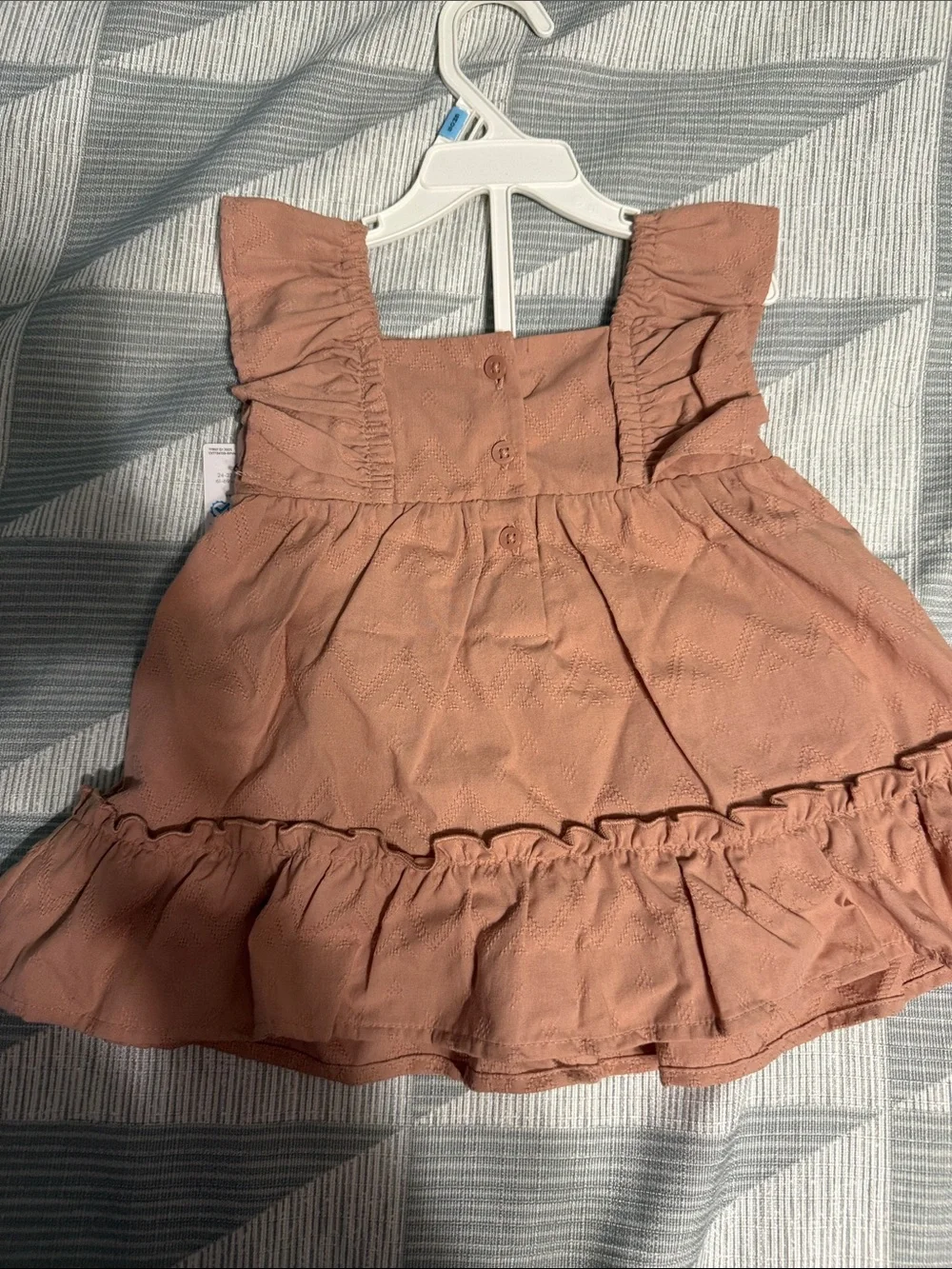 Carter's Mauve Ruffle Sundress - Picture 2 of 2